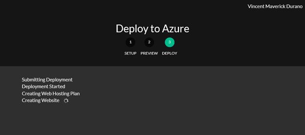 Deploy to Azure Setup